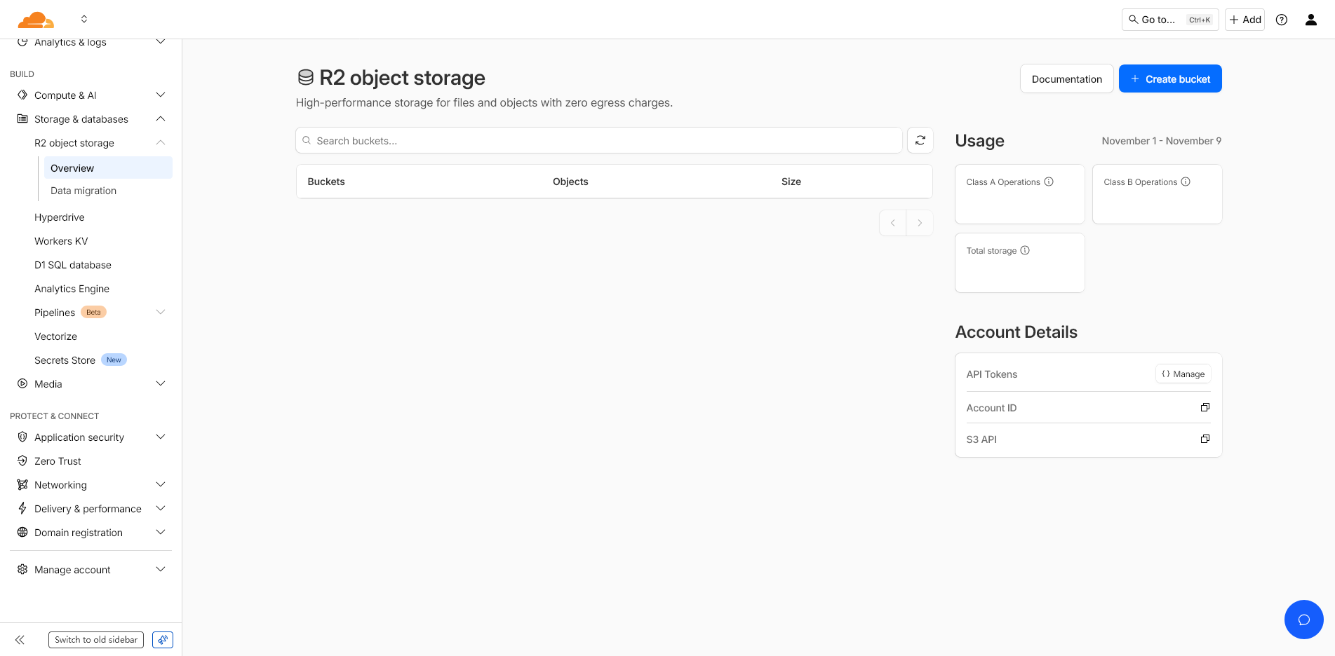 Cloudflare R2 API Token 入口 Cloudflare R2 API Token 入口